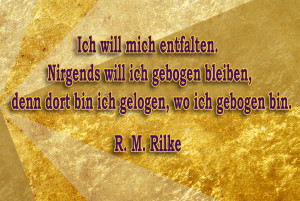 golden paint Rilke